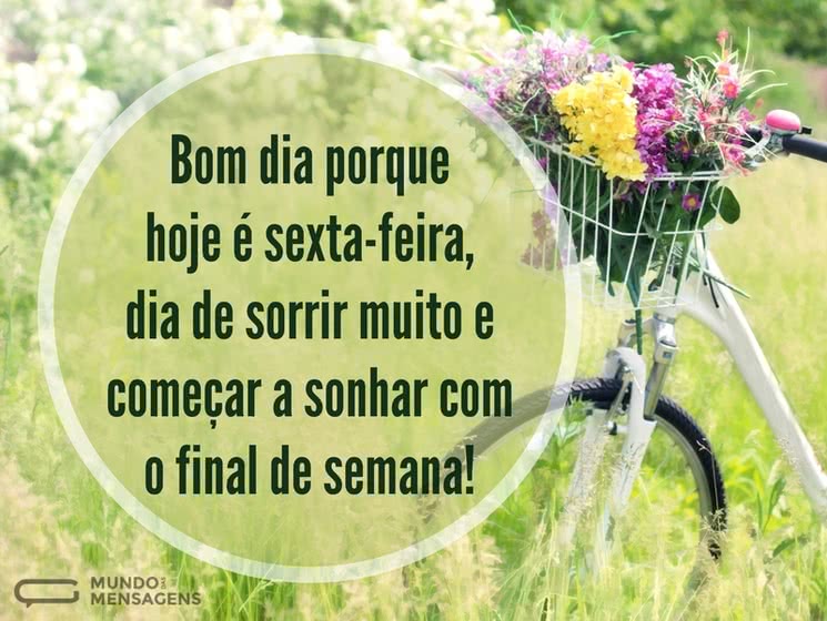 Bom fim de semana! – Mundo das Mensagens